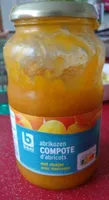 Compote d'abricots avec morceaux
