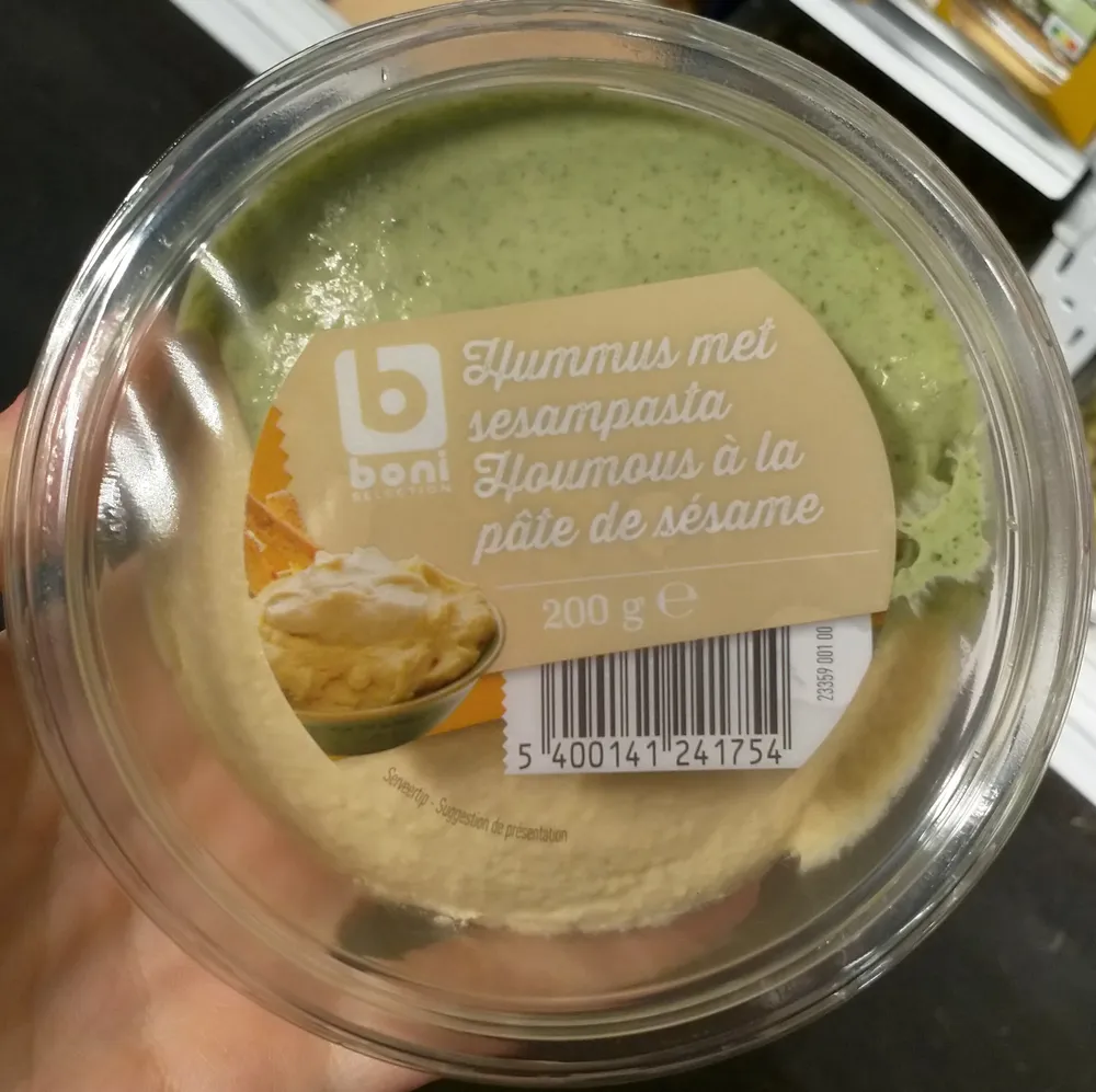 Houmous à la pâte de sésame