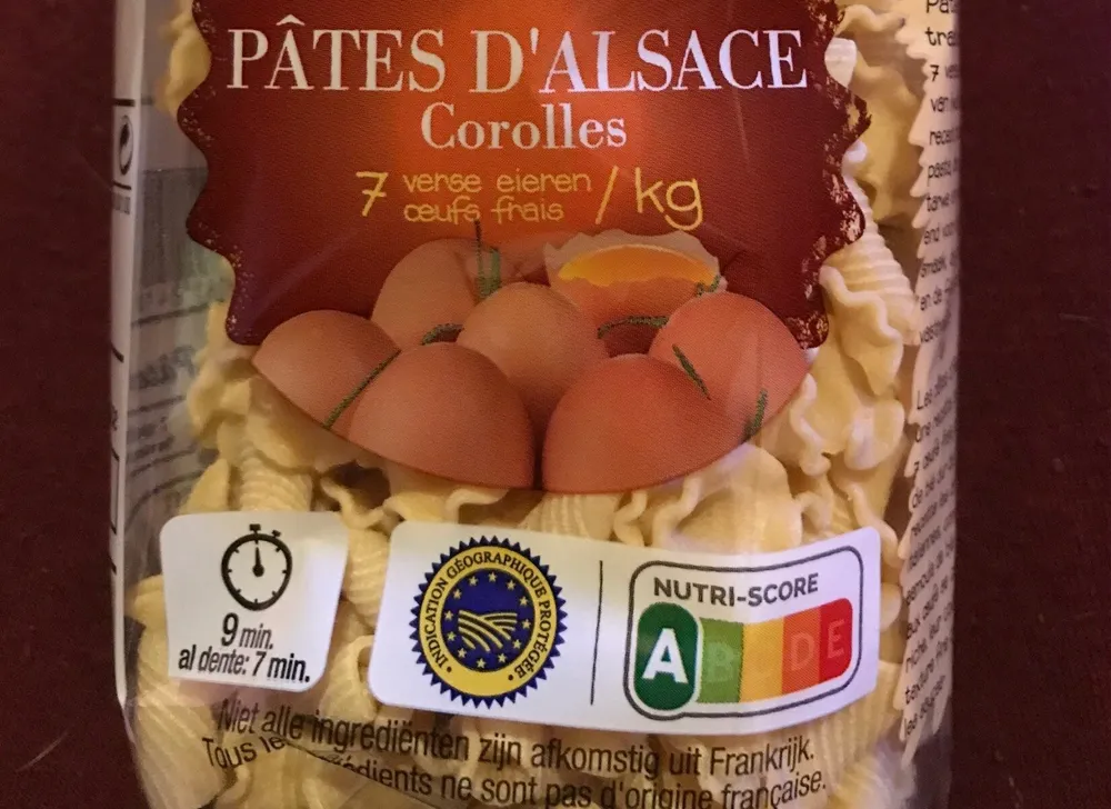 Pates dalsace Corolle