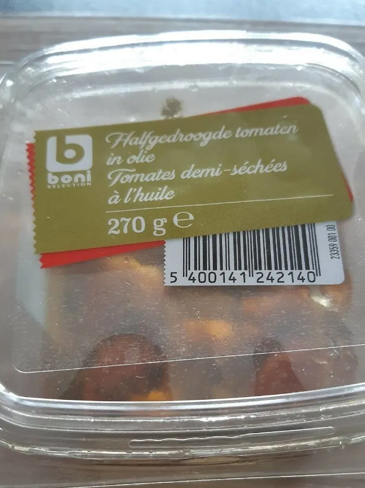 Tomates demi-séchées à l'huile