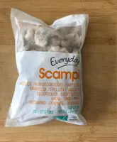 Scampi surgelés
