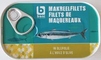 Makreelfilets in olijfolie