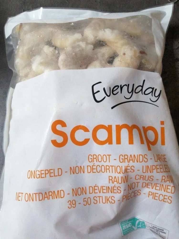Scampis grands everyday