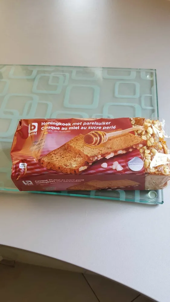 Couques au miel au sucre perlé