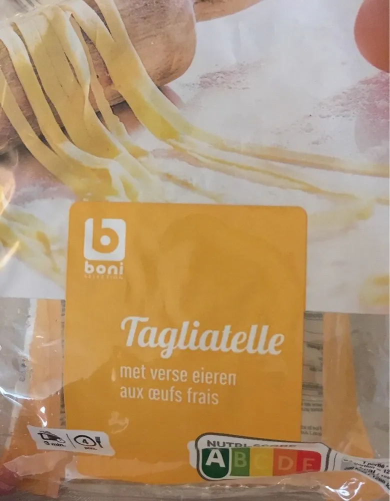 Tagliatelle aux oeufs frais