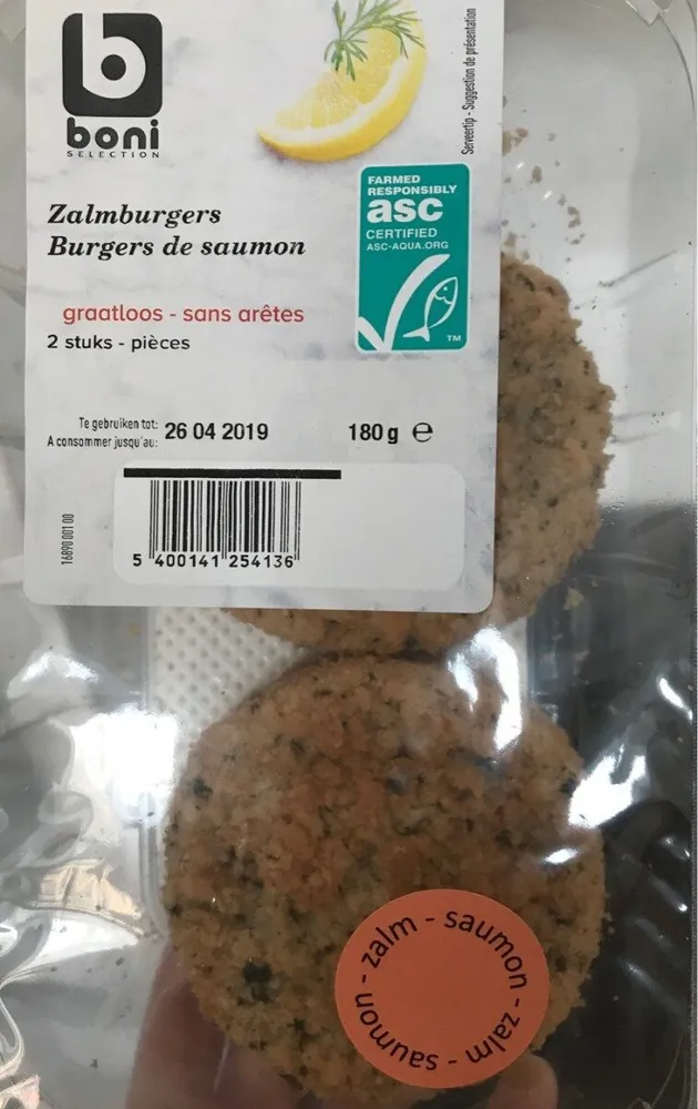 Burgers de saumon