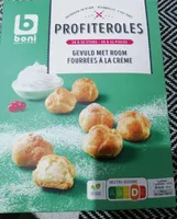 Profiteroles fourrées à la crème