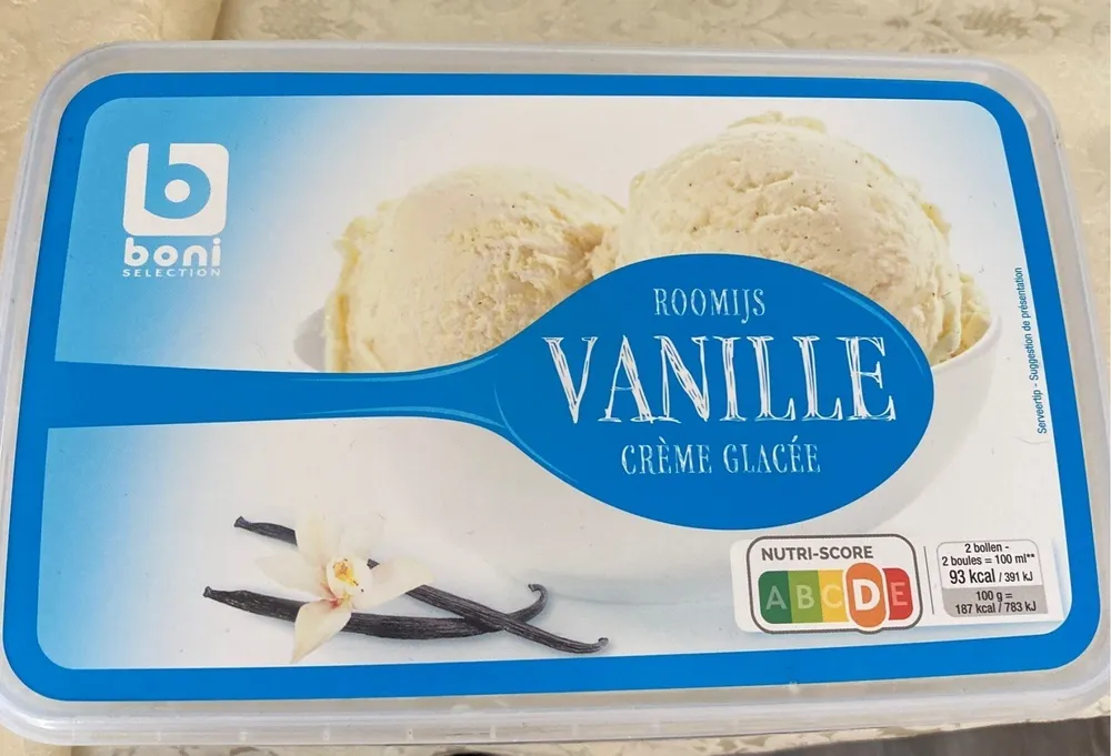 crème glacée Vanille Veggie