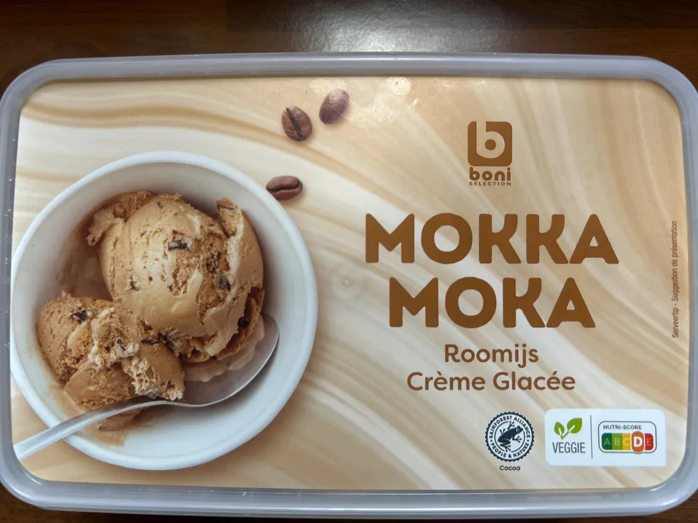Crème glacée mokka