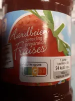 Préparation aux fraises
