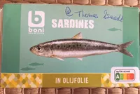 Sardines à l'huile d'olive