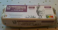 Witte scharreleieren