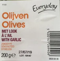 Olives à l'ail
