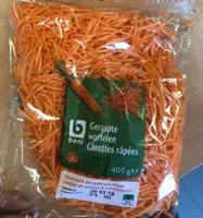 Carottes rapees