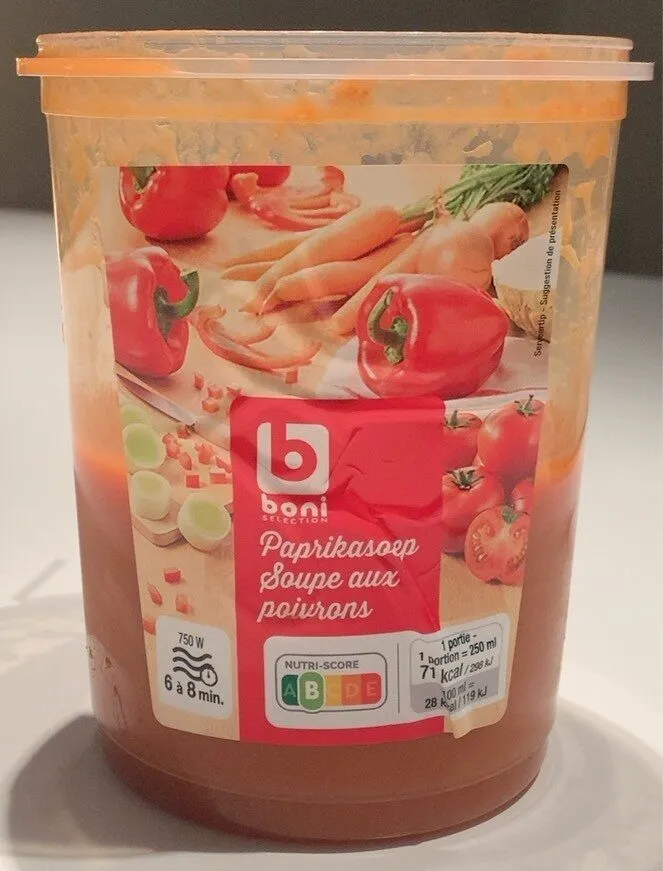 Soupe aux Poivrons
