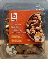 Mélange de noix et de fruits