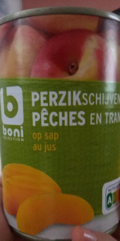 Pêche en tranches au jue