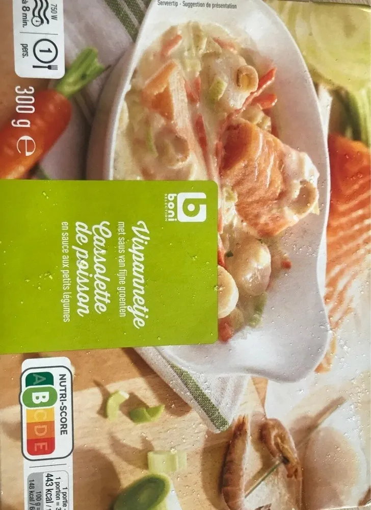 Cassolette de poisson