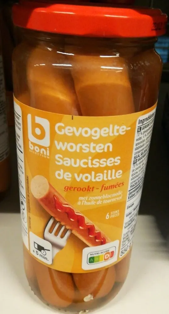 Saucisses de volaille