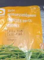 Haricots vers entiers extra fins