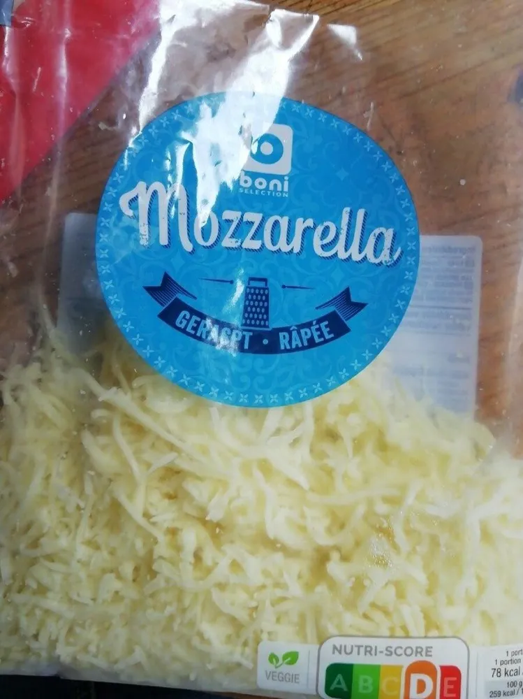 Mozzarella râpée