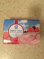 Yaourt fruits mixés