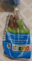 Figurines en chocolat au lait fourrées au praliné