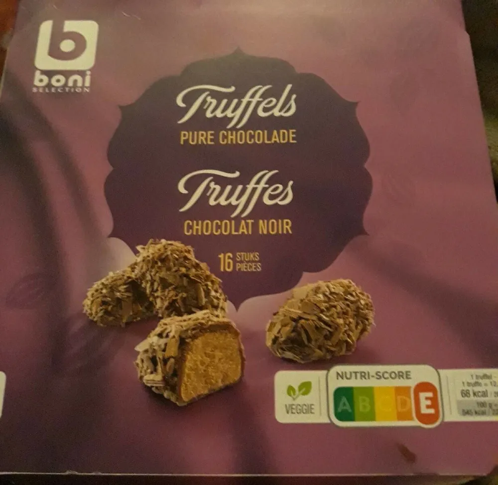 Truffes chocolat noir