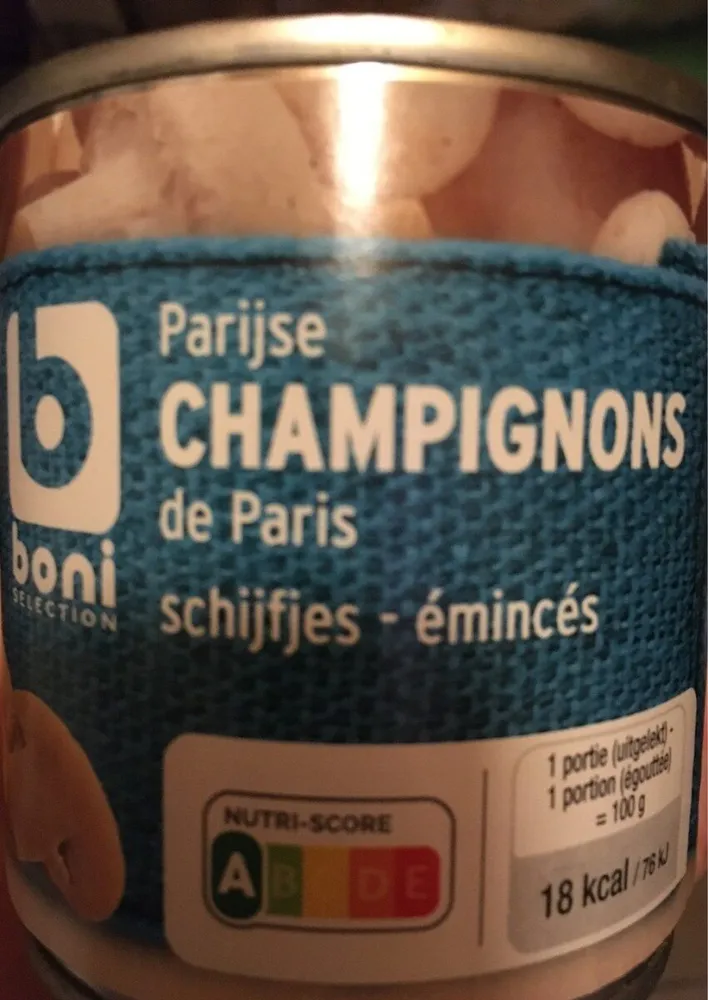 Champignons de Paris émincés