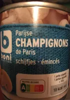 Champignons de Paris émincés