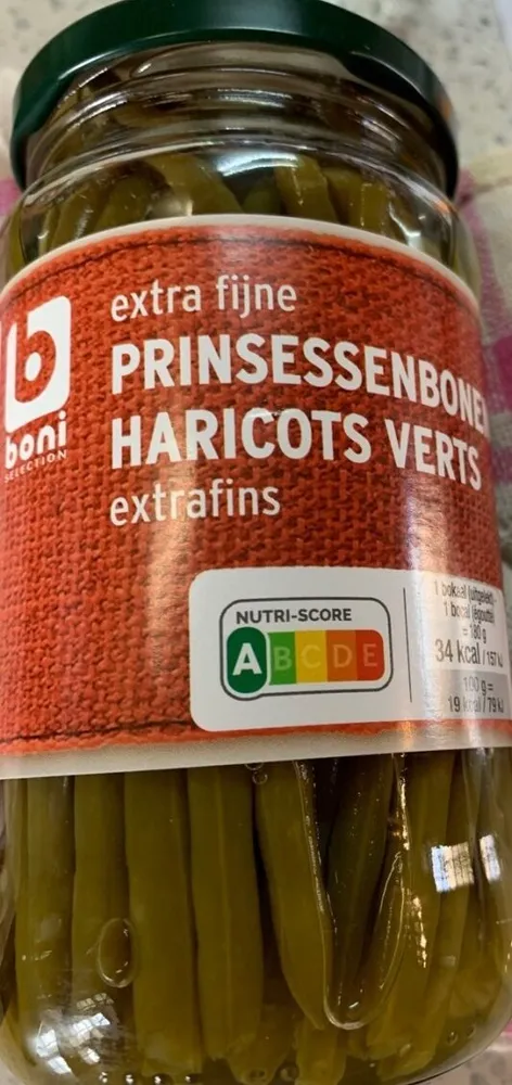 Haricots verts extrafins