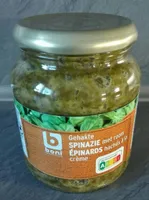 Épinards hachés à la crème