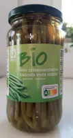 Haricots verts entiers