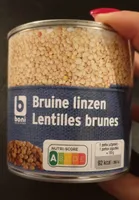 Lentilles brunes