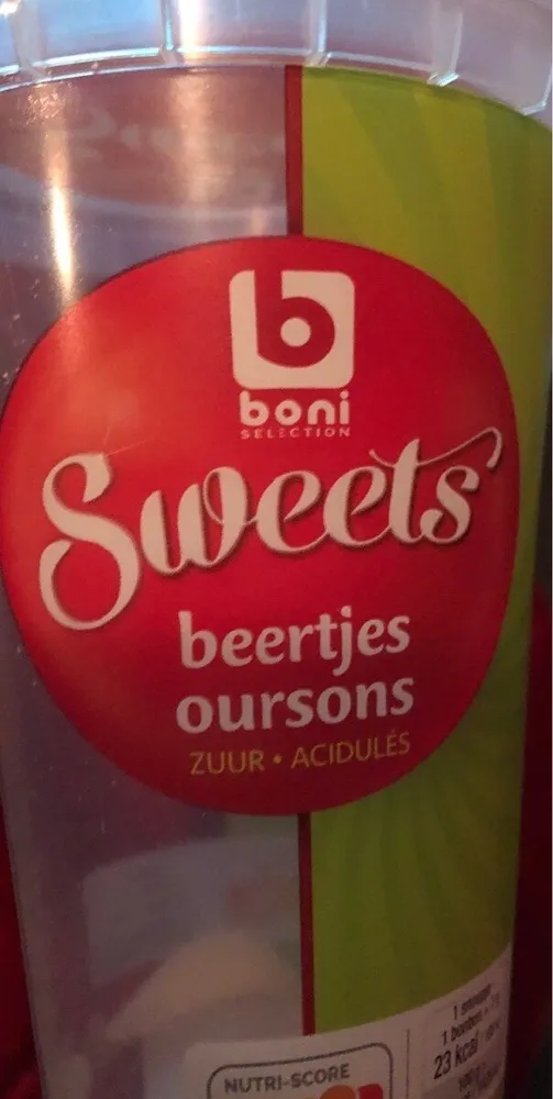 Sweets oursons