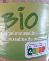 Mousseline de pommes bio