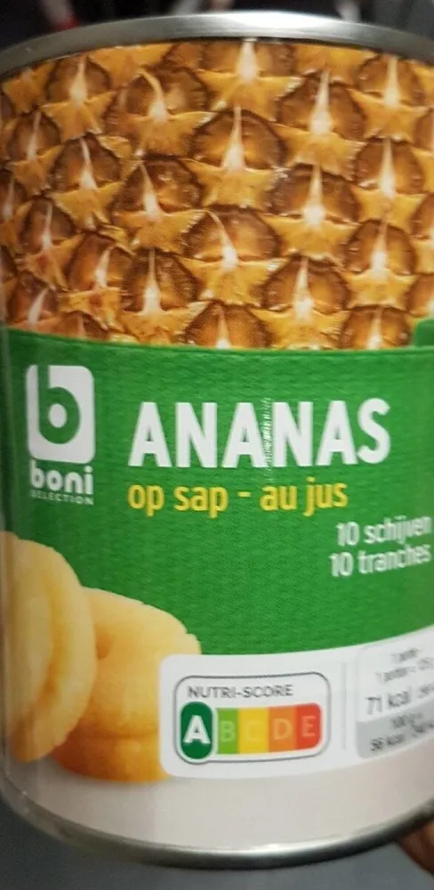 Ananas au jus