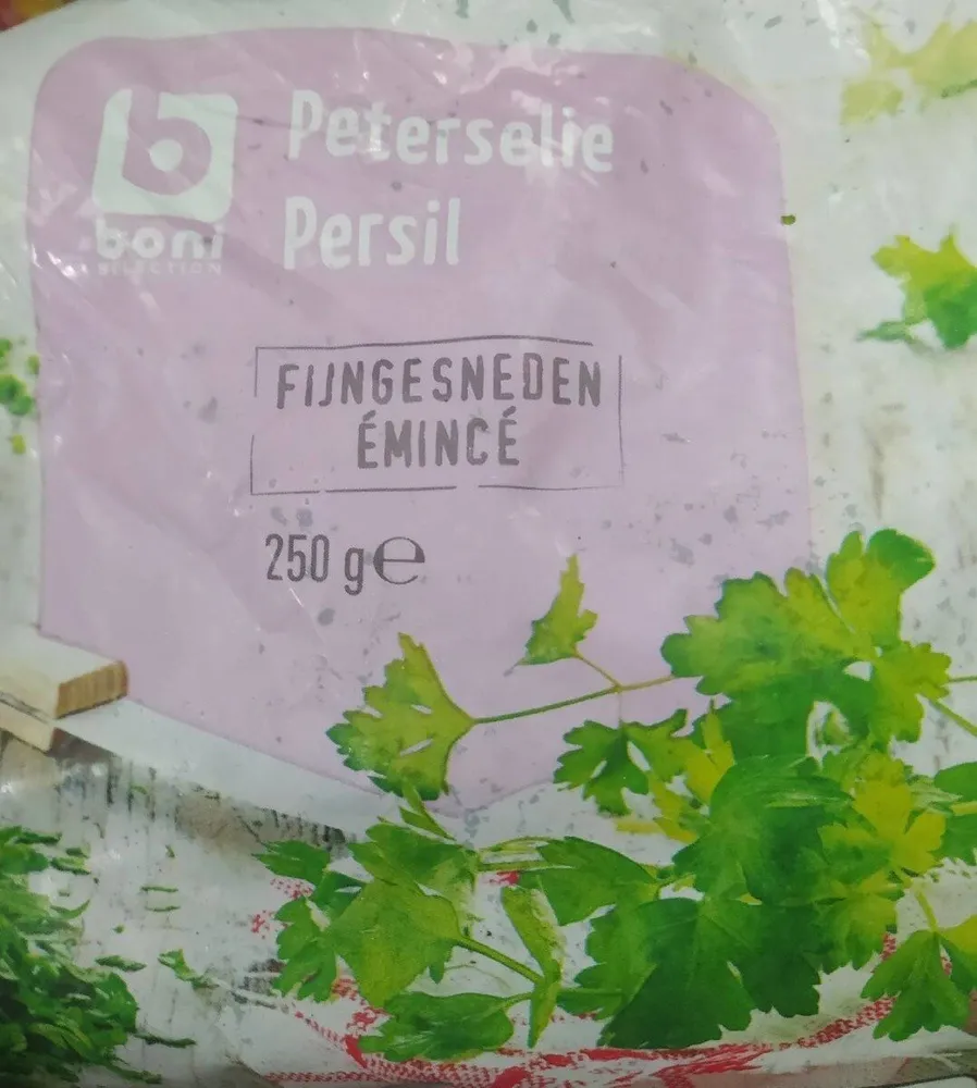 Persil émincé