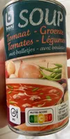 Soup tomates legume avec boulettes