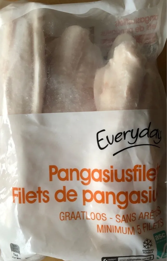 Filets de pangasius