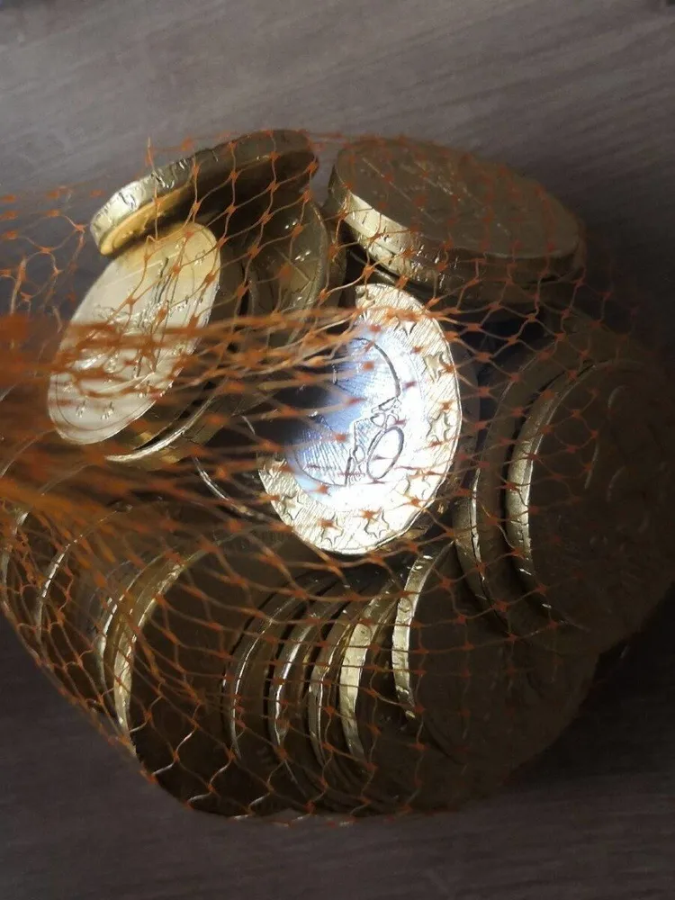 Pièces en chocolat