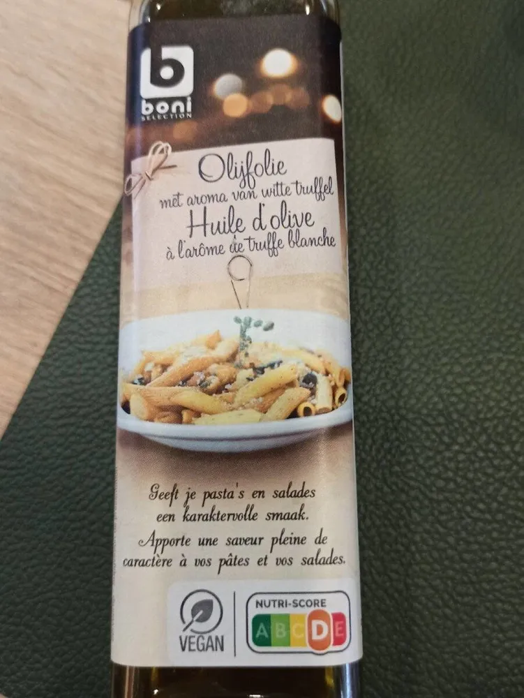 Huile d'olive arôme truffe blanche