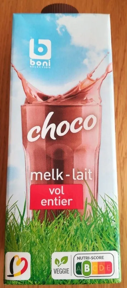 Lait choco entier Boni