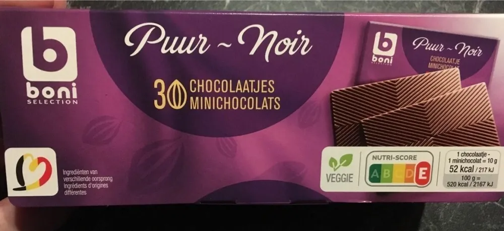 Chocolat puur-noir