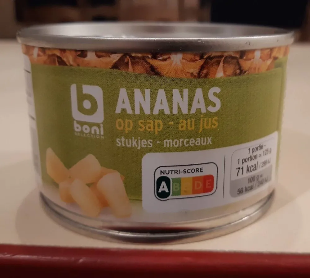 Ananas au jus