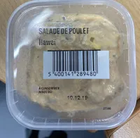 Salade de poulet Hawai