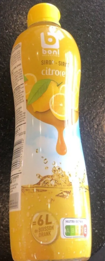 Sirop citron