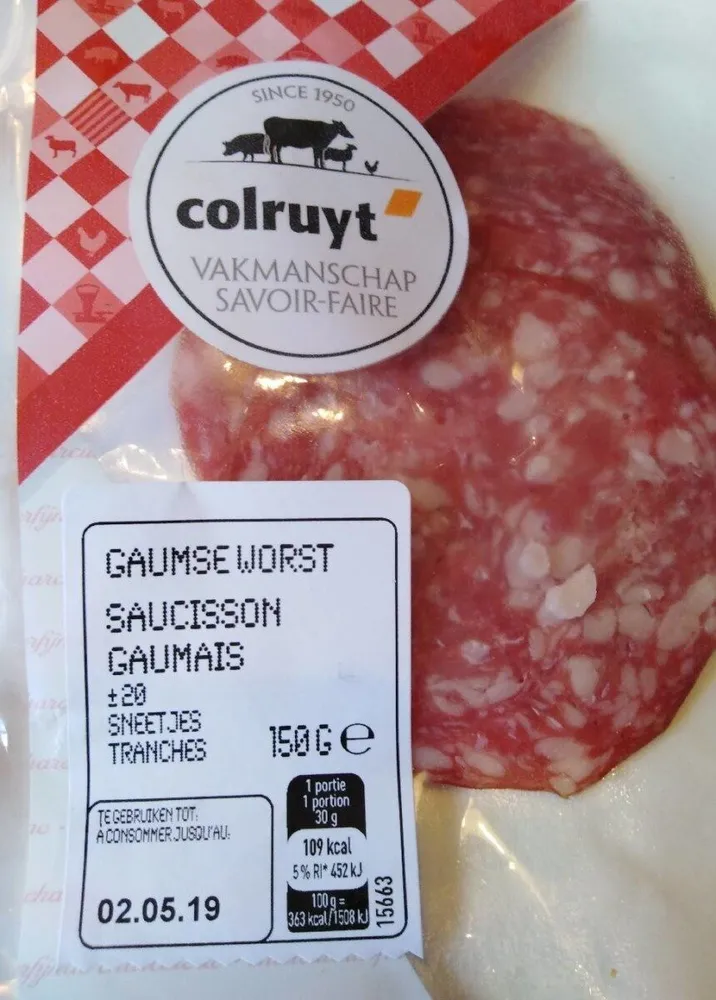 Saucisson gaumais