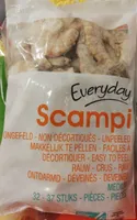Scampi non décortiqués medium