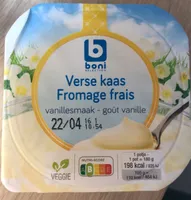 Fromage frais goût vanille